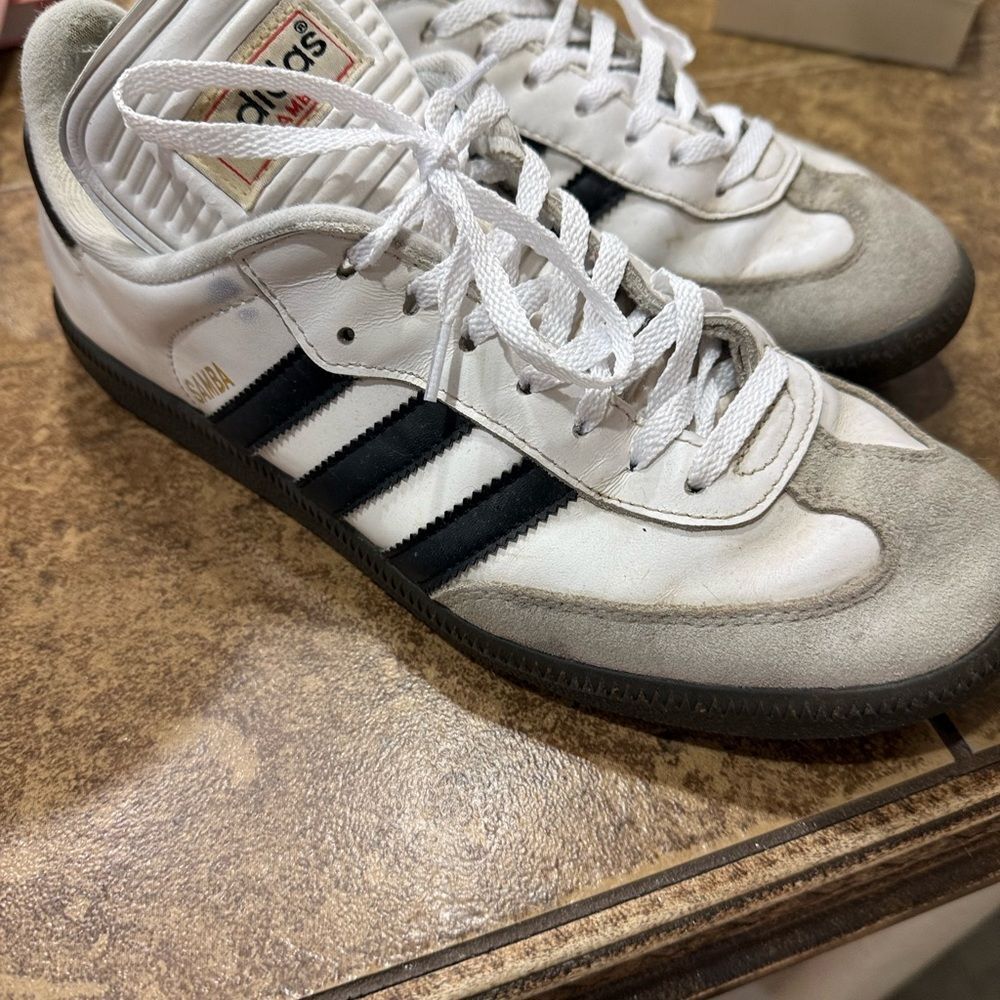 Adidas Samba OG Black White Gum Sole Sneakers Men’s 7.5 Classic Soccer Shoe